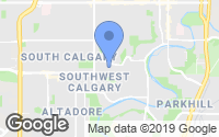 Map of Woodbine, AB