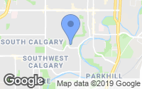 Map of Woodbine, AB