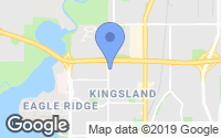 Map of Woodbine, AB
