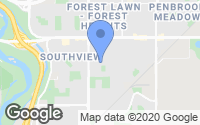 Map of Woodbine, AB