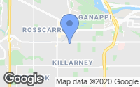 Map of Woodbine, AB