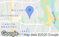 Map of Woodbine, AB